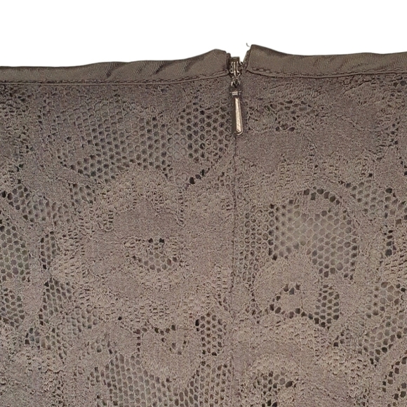 The Limited Y2K Lace Mini Skirt Black Womens Size 6 Office Siren Moody‎ Romance - Picture 6 of 6